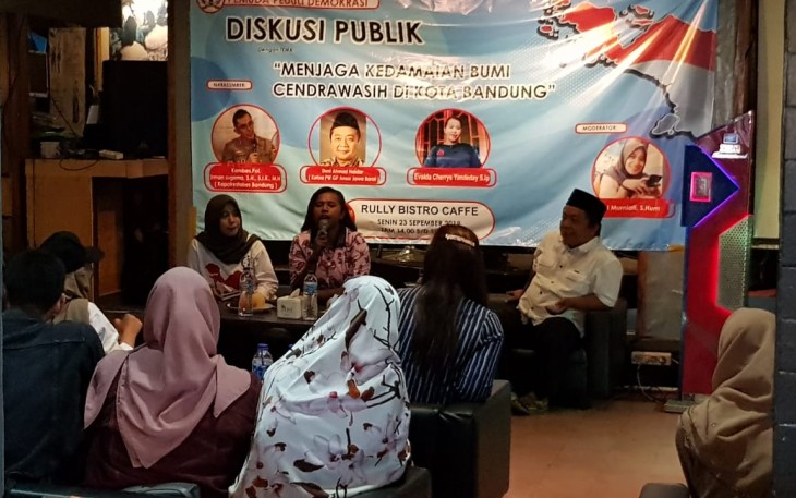 Diskusi Publik Forum Pemuda Peduli Demokrasi