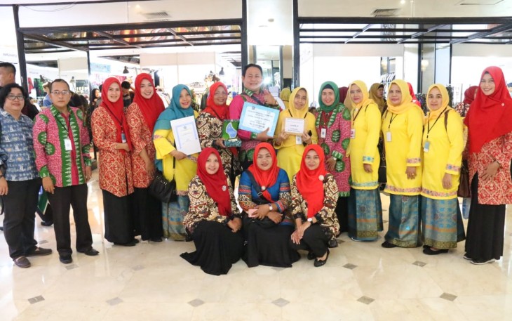 TP PKK Asahan Raih Juara III Kategori Aransement Terbaik Jambore Kader PKK Tahun 2019