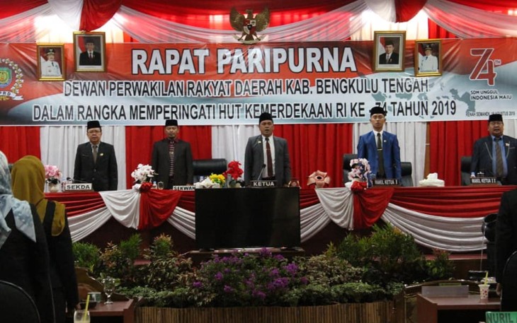 Paripurna DPRD Bengkulu Tengah 