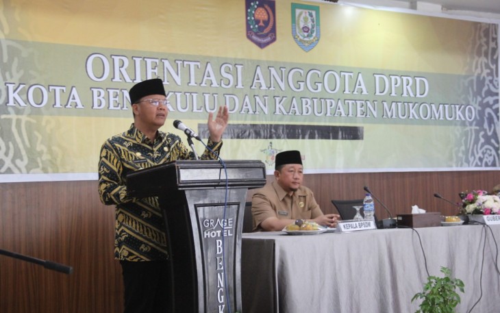 Gubernur Bengkulu Rohidin Mersyah 