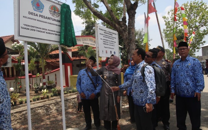 Pesantunan Jadi Percontohan Desa Mandiri Sampah