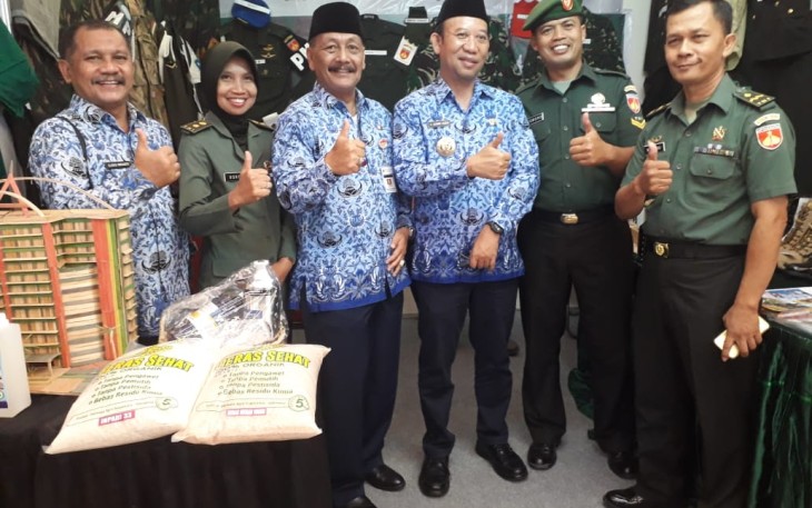 Stand Korem 071/Wijayakusuma Raih Prestasi Pameran Perpustakaan dan Arsip Jawa Tengah