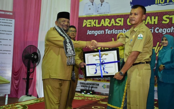 Bireuen Deklarasi Gerakan Melawan Stunting