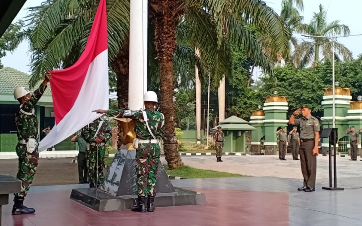 Kodim 0505/JT Tekankan Bersatu Kita Maju