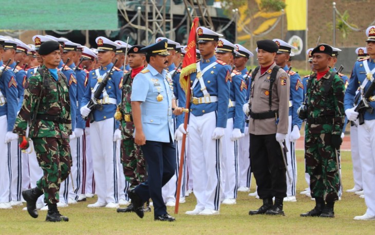 Panglima TNI Pimpin Wisuda Prajurit Taruna Akademi TNI dan Bhayangkara Dua Taruna Akademi Kepolisian