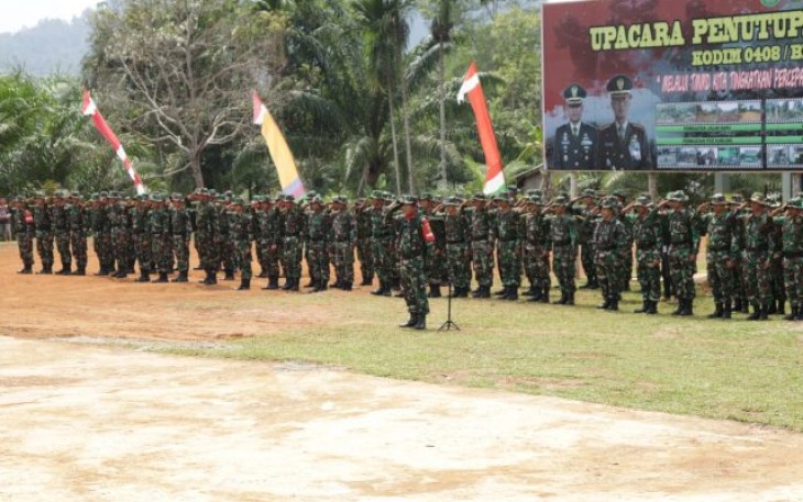 Penutupan TMMD Reguler ke-106 Kabupaten Bengkulu Selatan 