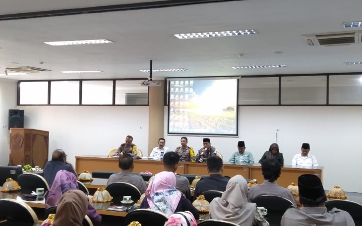 Suasana Dialog Tematik dan Desk Pilkades Serentak Tahun 2019