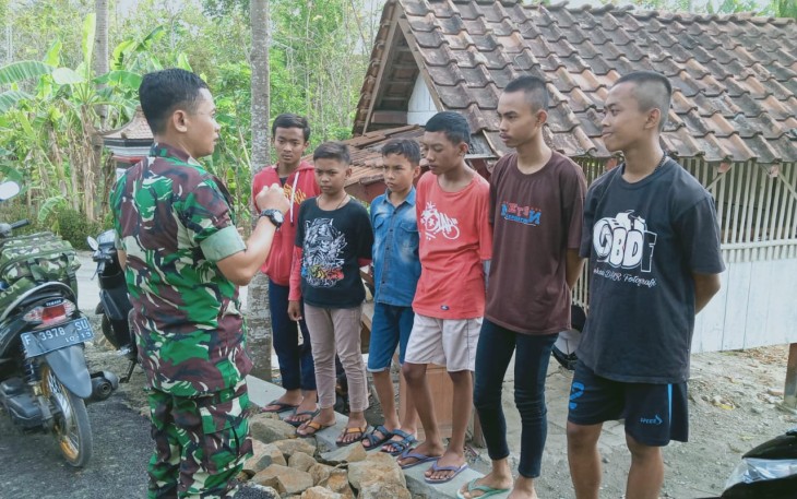 Satgas TMMD 106 Kodim Cilacap Bina Remaja Desa untuk Tangkal Radikalisme