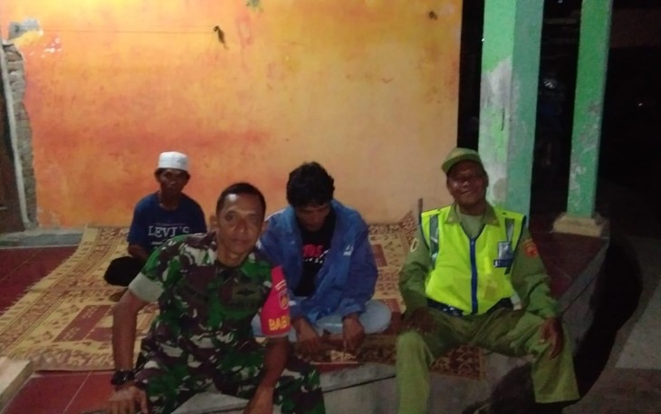 Poskampling Warga Selalu Disambangi Babinsa Karangdowo
