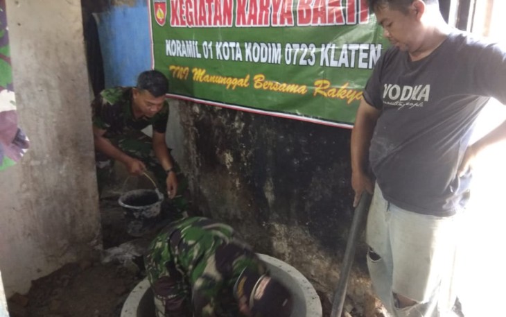 Karya Bakti Wujud Kemanunggalan TNI Dan Rakyat   