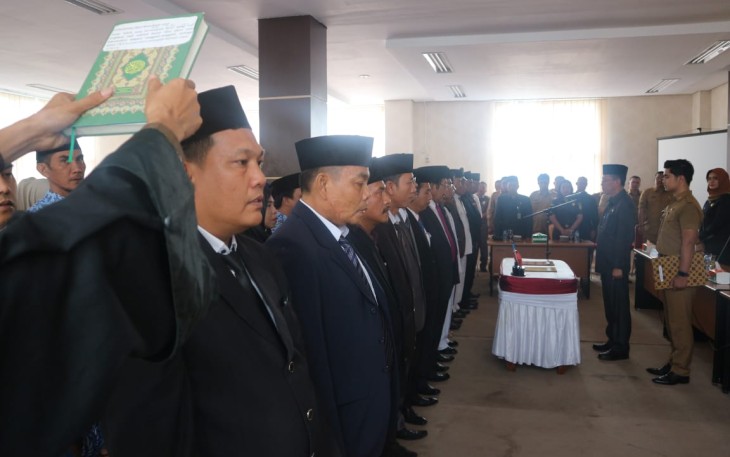 Pemda Kaur Mutasi 52 Pejabat Eselon