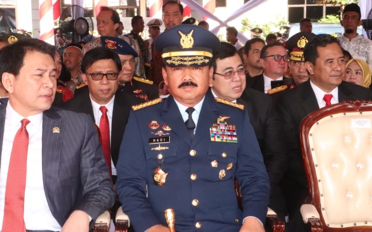 Panglima TNI Hadiri Tradisi Upacara Penyerahan Panji Kepolisian Republik Indonesia