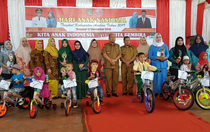 Bupati Asahan Hadiri Gelar Peringatan Hari Anak Nasional 2019