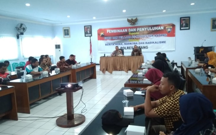 Warga Sekolah Diminta Waspada Peredaran Narkoba dan Lawan Radikalisme