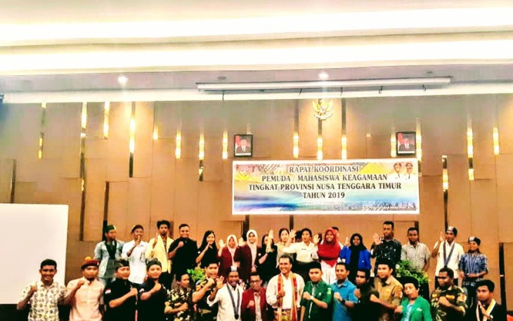 Rakor Pemuda/Mahasiswa Keagamaan Prov NTT 2019