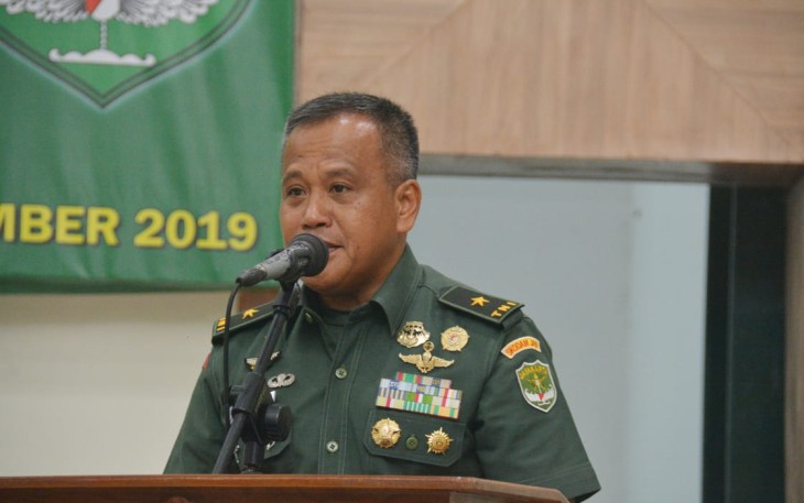 Kasdam Jaya/Jayakarta Brigjen TNI Muhammad Saleh Mustafa