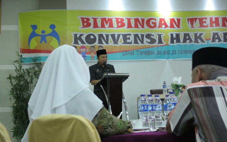 Bimtek Konvesi Hak Anak Klaster