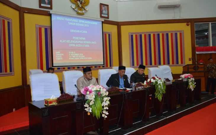 DPRK Aceh Utara Tetapkan AKD