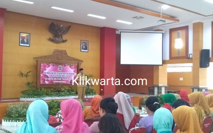 Plt Wali Kota Blitar Santoso Berikan Sambutan 