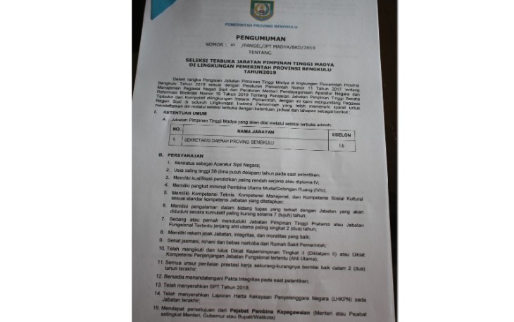 Lelang Jabatan 