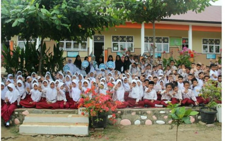 Penyuluhan Narkoba di SD negeri 6 Muara dua Kota Lhokseumawe.