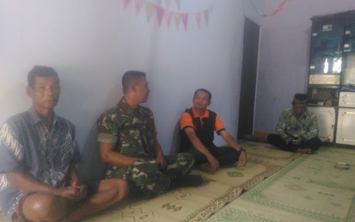 Babinsa Hadiri Sosialisasi Pendirian Tower Seluler