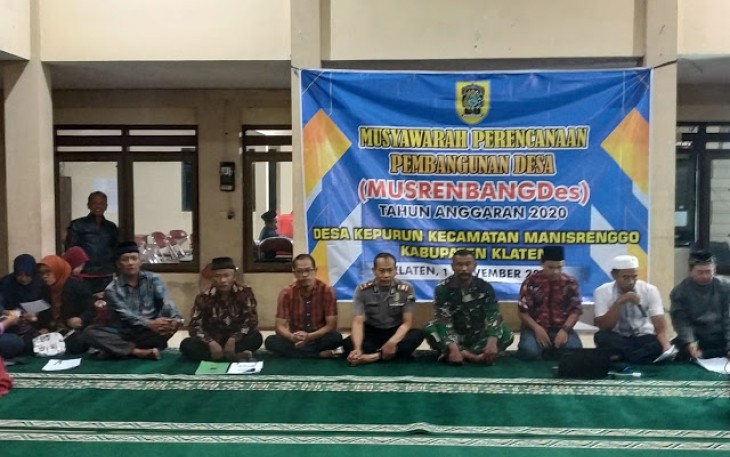 Babinsa Hadiri Musrenbangdes Di Wilayah Binaan