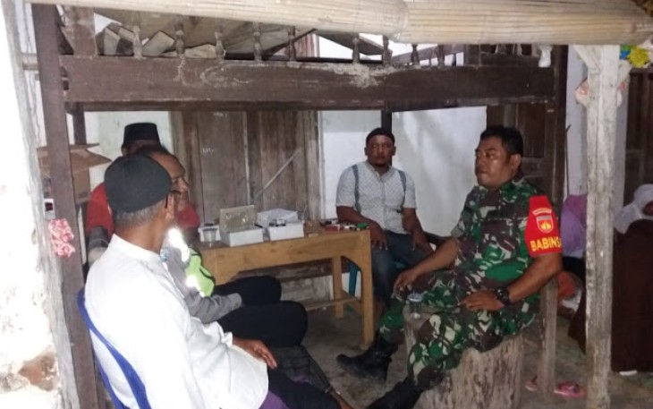 Babinsa Komunikasi Sosial Dengan Masyarakat Polanharjo 