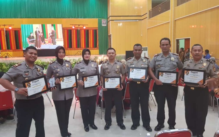 Polresta Banda Aceh Dapat Piagam Penghargaan dari KIP