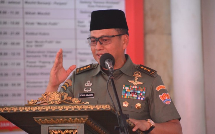 Wakil Kepala Staf TNI Angkatan Darat Letnan Jenderal TNI Tatang Sulaiman