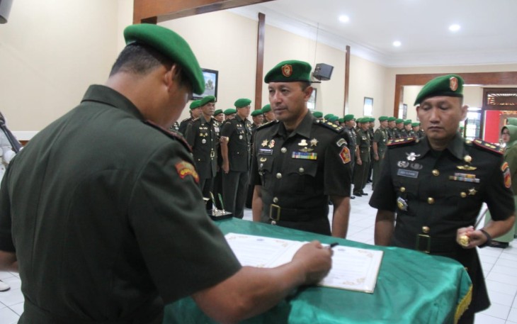 Danrem pimpin sertijab Komandan Kodim 0718/Pati