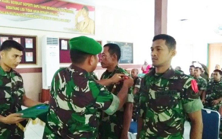Apel Danramil dan Babinsa Kodim 0736/Batang Resmi Ditutup