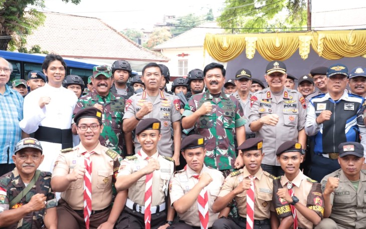 Panglima TNI : Sinergitas TNI-Polri Jamin Stabilitas Keamanan