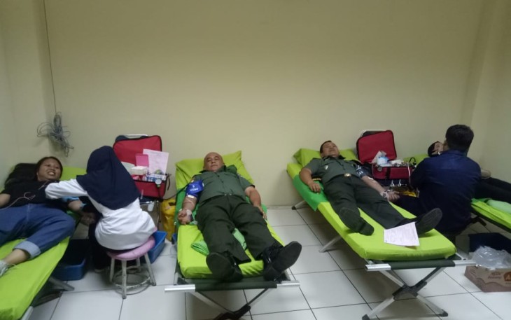 Koramil 04/Ckr Gelar Giat Baksos