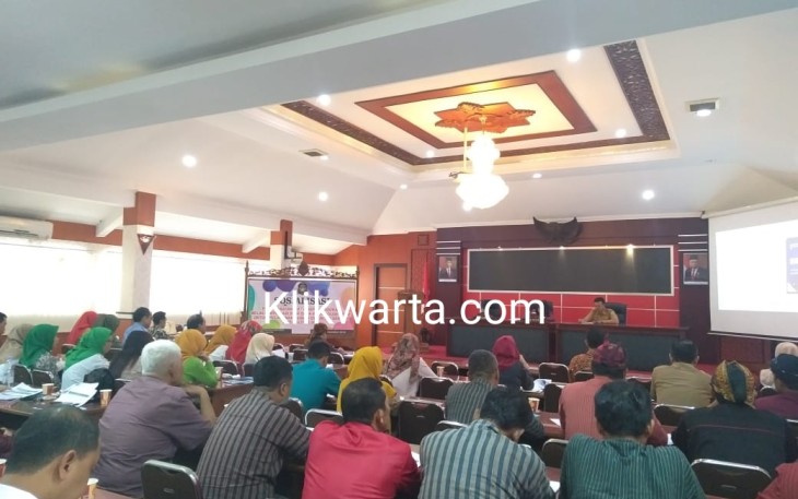 Suasana Sosialisasi Kependudukan di Pemkot Blitar 