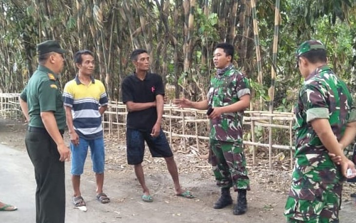 Kedekatan Danramil Beserta Anggota Dengan Masyarakat