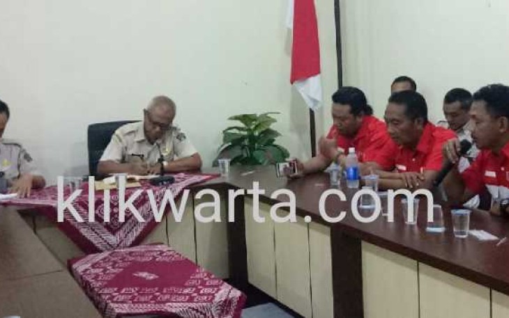 Audiensi antara GPI Blitar bersama Bapenda Pemkab Blitar, Senin (06/01/2020)
