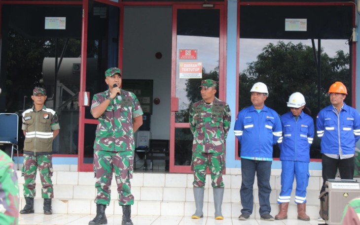 Dandim 0503/JB Cek Personel BKO yang Diterjunkan ke Lokasi Pasca Banjir