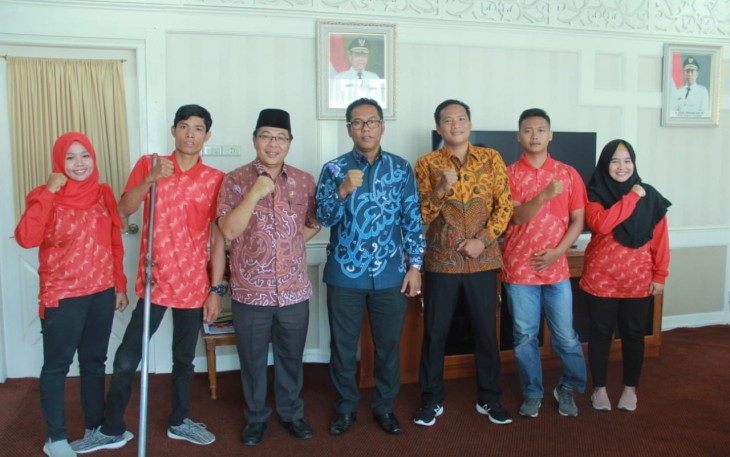 Wakil Gubernur Bengkulu Dedy Ermansyah Foto Bersama 