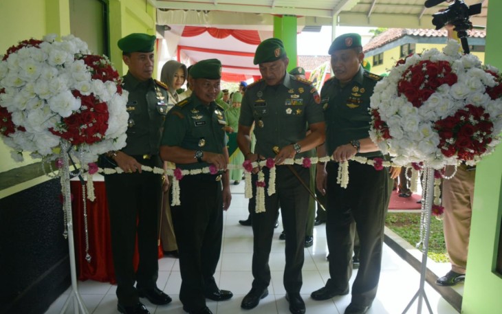 Danrem 071/Wijayakusuma Resmikan Kantor Staf Rumkit TK III 04.06.01 Wijayakusuma Purwokerto