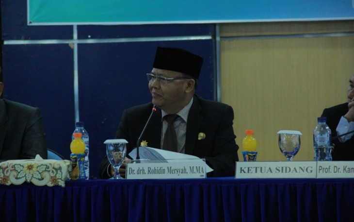 Gubernur Bengkulu Rohidin Mersyah 