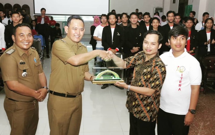 Pemerintah Daerah Kabupaten Pringsewu dan Mahasiswa ITERA Pisah Sambut