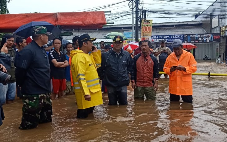 Dandim 0506/Tgr Bersama Wali Kota Lakukan Peninjauan