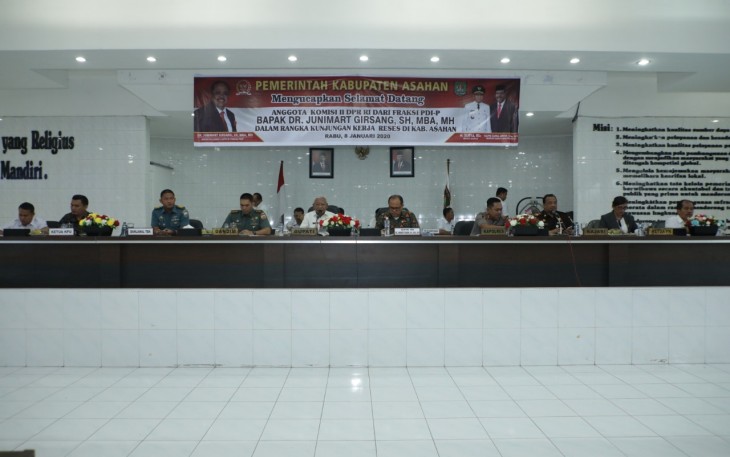  Kunjungan Kerja Reses Komisi ll DPR RI Dr Junimart Girsang