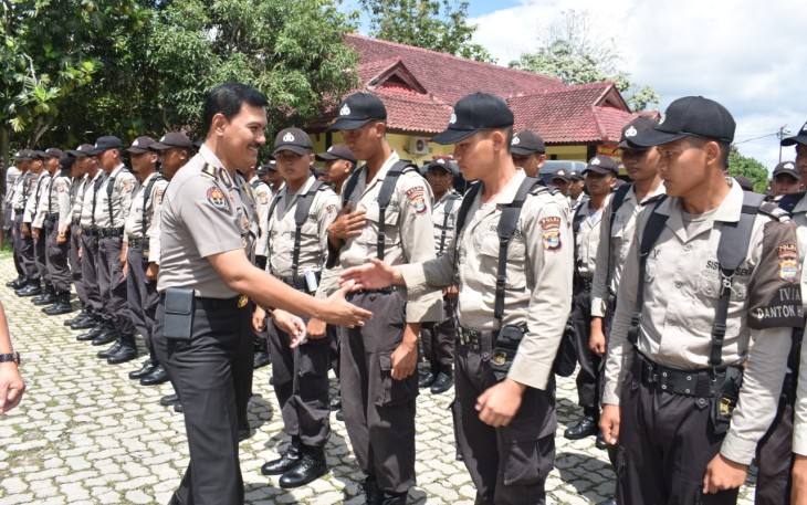 Kabid Humas Polda Lampung Laksanakan Kegiatan Pemberi Materi kepada Siswa Diktukba
