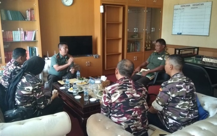 Audiensi Gebyar FKPPI diterima Dandim 0505/Jakarta timur