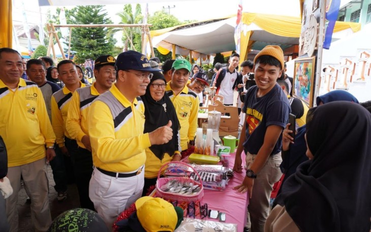 Gubernur Rohidin Puji Prestasi SMKN 1 Kota Bengkulu