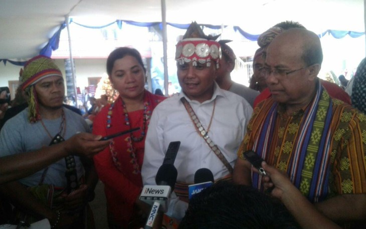 Kapaldam Jaya Sebagai Ketua Umum Penyelenggara Festival Seni Budaya TTS di TMII