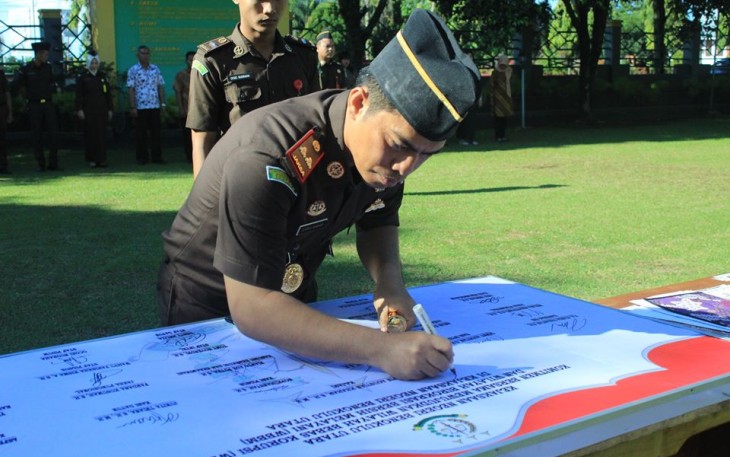 Kajari Bengkulu Utara Elwin Agustian Khahar