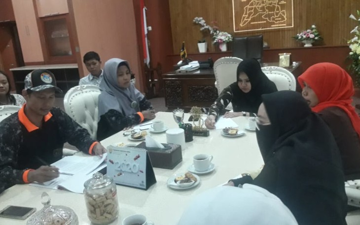 Satgas PPA Kendal Audiensi dengan Bupati